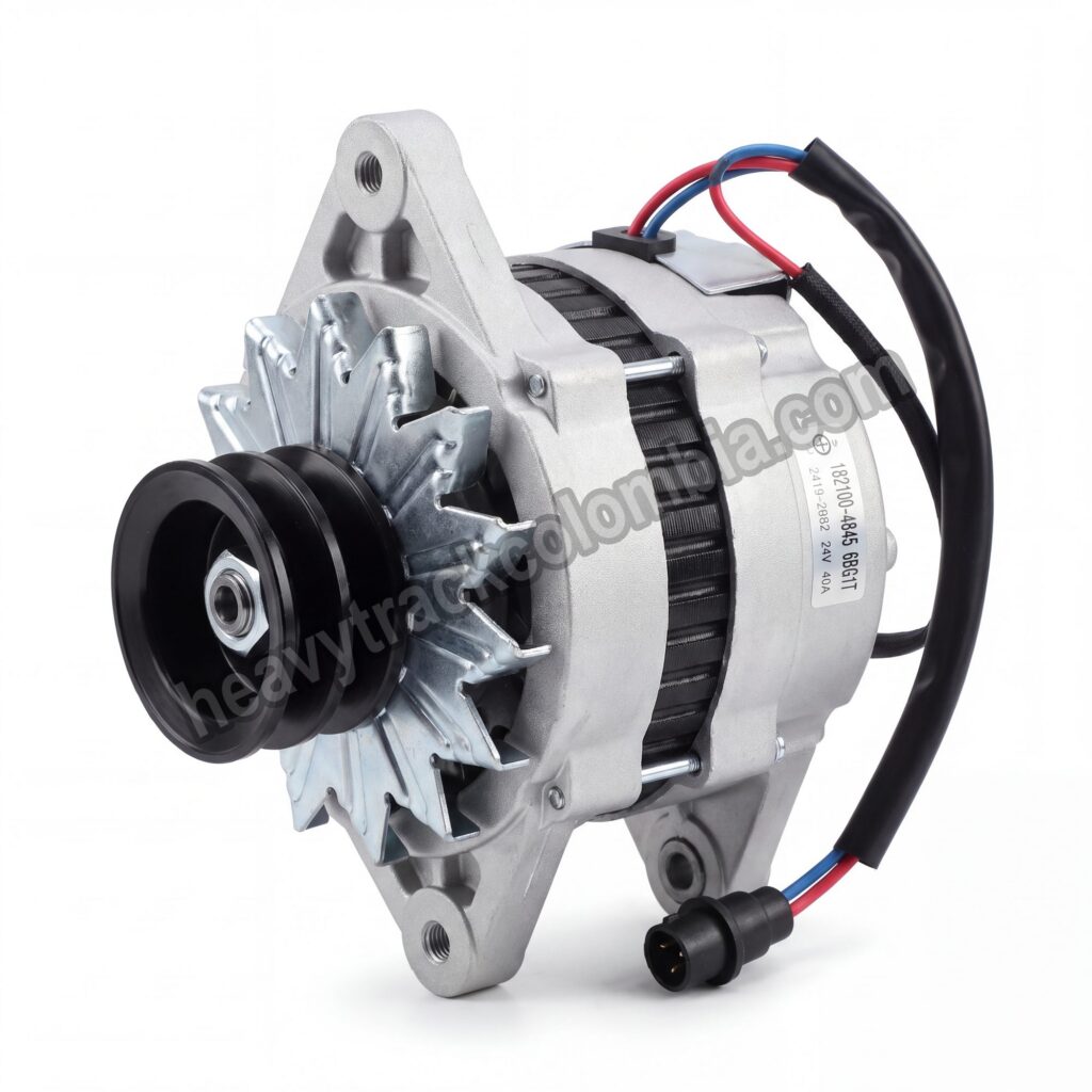 Alternador compatible con Hitachi EX200-5, motor 6BG1T