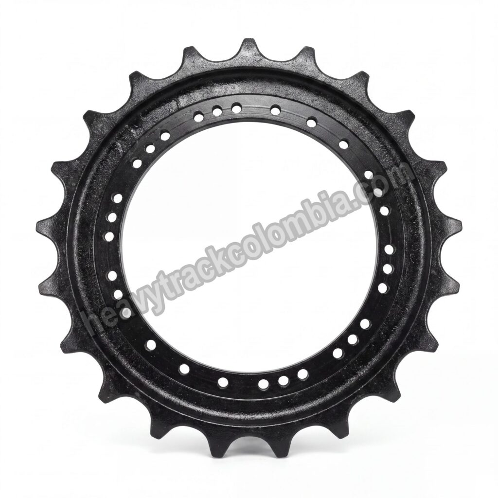 Sprocket (rueda motriz) compatible con Doosan DX225 y Kobelco SK210