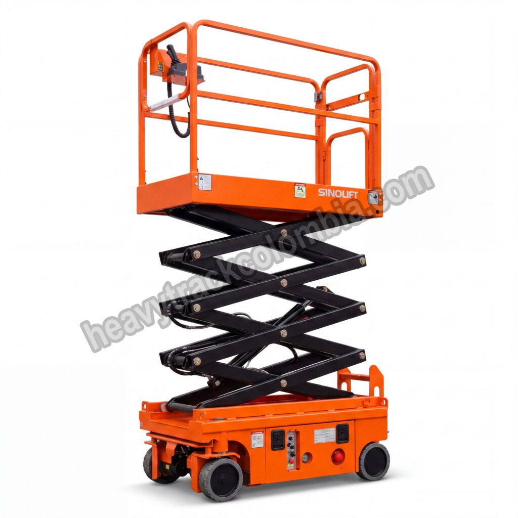 Plataforma de elevación tipo tijera SINOLIFT FSJY4.8-YZ — 300 kg / 4,8 m